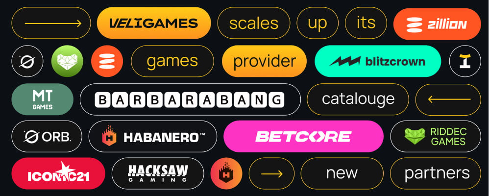 Fresh VeliGames partnerships drive content expansion